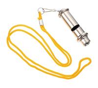 Luxshiny Silbato De Entrenamiento De y Loros De Acero Inoxidable Portátil, Tamaño Pequeño, para Adiestramiento De Aves y Comunicación Efectiva