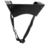 Luxshiny Soporte de Cilindro Montado Pared para Bombonas de Gas de 40 Litros, Soporte Plástico Negro Resistente para Tanques de Oxígeno E Hidrógeno, Adecuado para Uso Industrial