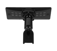 Luxshiny Soporte de Espejo Retrovisor para Coche Placa Trasera PVC y Brazo Ajustable, Fijación Segura sin Correa, Compatible Cámaras de Tablero para Grabación HD y Uso en Vehículos