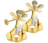Luxshiny Soporte para Mecha de Lámpara de Aceite Ajustable Cuerda de Algodón para Celebraciones y Templos, 2 Piezas Resistentes al Viento