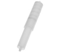 Luxshiny Soporte para Papel Higiénico Resorte, Varilla Central E Tipo Punta, Plástico Resistente, 1 Unidad, Portarrollos para Baño, Hotel y Uso Doméstico