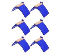 Luxshiny Soportes de Madera Maciza para Palomas 6 Unidades, Perchas Resistentes para Jaula, Marco de Descanso Estable para Aves Pequeñas y Palomos Deportivos, Accesorio para Suministros