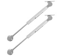 Luxshiny Soportes Hidráulicos de Presión para Puertas de Armarios, Amortiguadores de Gas Telescópicos Retráctiles, Varillas Neumáticas de Soporte Silencioso, 2 Unidades para Muebles