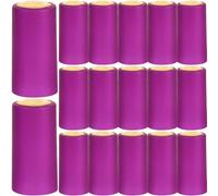 Luxshiny Tapas Termorretráctiles Plástico Resistente para Botellas de Vino 200 Diseño Profesional y Uso en Restaurantes y Tiendas de Vino