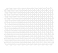 Luxshiny Tapete para Escurrir Platos de Cocina Pvc Transparente 40x30 Cm, Alfombrilla Antideslizante y Drenaje Rápido para Fregadero, Esterilla Secadora de Utensilios y Vajilla, Pack 2