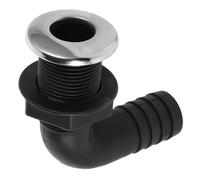 Luxshiny Tapón y Multifuncional Instalación Fácil Diseño Equipo para Drenaje del Nylon Negro de Casco de Barco Marino y Cubierta de Yate