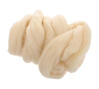 Luxshiny Tira de Lana Relleno para Manualidades 100 G Color Amarillo Suave para Fieltrado Aguja, Material de Fieltro para Diy, Suministros para Artesanía y Proyectos de Fieltro