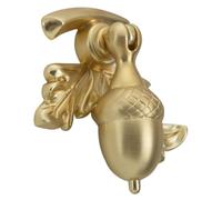 Luxshiny Tirador Metálico para Cajón y Pomo de Armario en Forma de Bellota, Kit de 3 Unidades Pequeñas, Apto para Muebles de Cocina y Guardarropas, Estilo Minimalista Americano