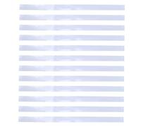 Luxshiny Tiras Adhesivas Reflectantes 12 Piezas para Tacómetro y Velocímetro, Papel Adhesivo Reflectante de Alta Visibilidad Compatible Tacómetros Ópticos, Cinta Reflectora para Medición