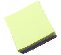 Luxshiny Toallitas para Gafas de Microfibra Tejida 10x10 Cm, Paquete de 100 Unidades, Limpian Huellas y Son Fáciles de Llevar para Uso Personal y Profesional