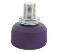 Luxshiny Tope de Puntera para Patines, Freno de Patín Ajustable de Goma y Metal, Vástago Roscado 27mm, Diámetro 15,5mm, para Patines Quad E Inline, Pista y Exterior