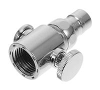 Luxshiny Válvula de Cierre de Agua Material Abs Diseño a Prueba de Fugas y Diámetro Adaptador de Grifo 20mm para Lavadora para Uso en Cocina y Hogar