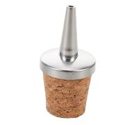 Luxshiny Vertedor de Amargo para Cóctel con Tapa de Madera y Metal, Aumenta la Eficiencia y Ajuste Cómodo, Adecuado para Restaurantes y Entusiastas del Hogar