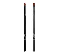 Luxspire Cepillo Labial 2PCS,Professional pinceles para labios, Lápiz labial aplicadores de brillo Aplicadores de brillo maquillaje delineador de labios cosméticos maquillaje herramientas, Negro