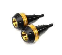 LUXSZR Topes Anticaida Moto para Y┐amaha Tracer 9 GT Tracer 9GT 2020 2021 Accesorios de Motocicleta Marco de Aluminio Crash Slider Falling Protector (Color : Gold, Size : A)