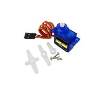 Luxtech SG90 9G Micro servomotor 6 piezas 90-180-360 grados RC engranaje de dirección 450 robot helicóptero de ala fija control de aviones (90 grados)
