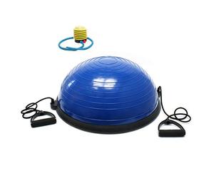LUXTRI Balón gimnasia balance trainer Ø58cm media pelota equilibrio estiramientos yoga fitness