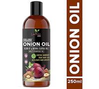 Luxura Sciences Aceite para el cabello de cebolla 250 ml con 14 aceites esenciales 100 % puro y natural aceite para el cabello