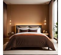 Luxurious Ranforce Single XXL Quilt Cover - Funda para edredón (155 x 220 cm, 100% algodón, Cuenta de Hilos 155, Cierre de Botones, Lavable a máquina a 30 °C)