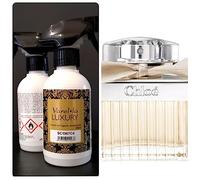 LUXURY - Ambientador casa, concentrado en spray líquido - Perfumador y eliminador de olores en ambiente - Perfume profesional antitabaco y olores duraderos en tejidos - Tipo Chloe (250ml) |+24H|