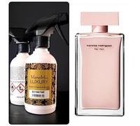 LUXURY - Ambientador Coche concentrado en spray líquido - Perfumador y eliminador de olores en ambiente - Perfume profesional antitabaco y olor de mascotas duradero - Tipo Narciso Rodríguez (250ml)