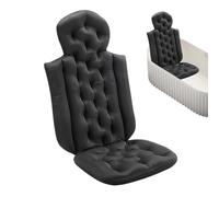 Luxury Bath Mat - Full Body Bathtub Pad, Quilted Waterproof Soaking Mattress with Integrated Headrest, Machine Washable Cloud Comfort, Ideal for Stress Relief Workplace Detox Routine