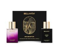 Luxury CEO Man & Date Woman Gift Set 2x50ml | Eau De Parfum for Men & Women | Floral Fruity Woody Fragrance with Lemon & Lavender | Long-Lasting Perfume Set