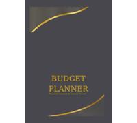 Luxury Financial Planner & Undated Budget Tracker: Hardcover Money Management Journal with Savings, Net Worth, Debt & Bill Tracker | 200 Pages | Elegant Gray & Gold Design