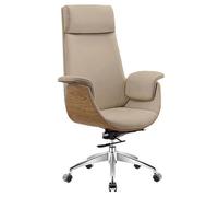 Luxury Genuine Leather Ejecutive Gaming Office Desk Broking Silla Rocking Ergonomic Diseño para el cómodo reposacabezas ajustable de juegos y 120 ° Recline Funcion Backrest Ideal F Octopus feet