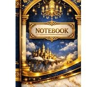 Luxury Gold Notebook: 120 Pages of Premium Lined Paper | 8.5 x 11 Inches