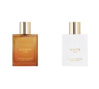 Luxury Honey & White Oud Perfume Set 100ml Each | Eau de Parfum for Women & Men | Long-Lasting Fragrance Spray | Premium Scent Duo | Everyday Wear | Pack of 2