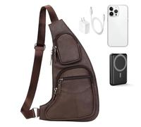 Luxury Leather Satchel, Travel Organizer Pack, Small Size Pouch with Waterproof Feature, Pu Craft Storage Bag, Urban Style Carry System Pro, Commuter Hiking Gear Edition Set, amarillo, Siehe
