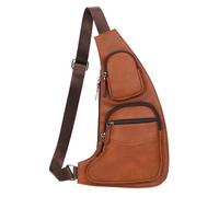 Luxury Leather Satchel, Travel Organizer Pack, Small Size Pouch with Waterproof Feature, Pu Craft Storage Bag, Urban Style Carry System Pro, Commuter Hiking Gear Edition Set, morado, Siehe