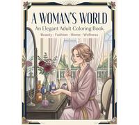 Luxury Living Coloring Book for Women: Beautiful Fashion, Travel, Café, Shopping, and Luxury Lifestyle Scenes for Relaxation and Creativity