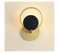 Luxury Living Room New Wall Lamps Hotel Bedside Bedroom Dining Children's Room Coffee Clothing Shop Light Lighting (Color : Gold 15W 58cm Size : Cool White) (Gold 10w 18cm Warm White)