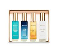 Luxury Long-Lasting Unisex Perfume Gift Set | 4×20ml Premium Perfumes for Men & Women | Woody, Aquatic & Sweet Scents | Ideal Gift for Him & Her