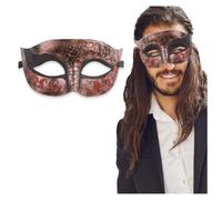 Luxury Mask Máscara veneciana de lujo con aspecto antiguo, máscara para fiestas - - talla única