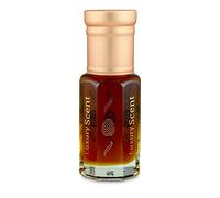 LUXURY SCENT Scent of Dubai - Aceite de perfume oriental, sin alcohol, fragancia árabe de larga duración para hombres y mujeres, 6 ml, aceite esencial con rico olor unisex, para uso diario y ocasiones