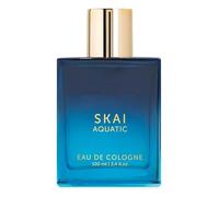 Luxury SkaiAquaticUnisex Perfume 100ml Eau De Cologne | Fresh Woody Citrus Fragrance with Bergamot, Lavender & Patchouli | Long Lasting Signature Scent for Men & Women