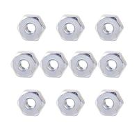 Luxuypon 10 unids M8 guía barras tuercas para Stihl MS 180 250 381 361 440 660 motosierra piezas