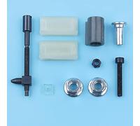 Luxuypon Kit de tuercas de colector de ajustador de barra de cadena para Husqvarna 394 395 394XP 395XP motosierra 503467701 Tensor tornillo de repuesto
