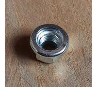 Luxuypon Paquete de 10 tuercas de cuello de hoja de desbrozadora de 12 x 1.75 pulgadas, compatible con Husqvarna 502 04 55-01 502045501