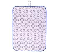 Luxvara Alfombrilla de Planchar, Almohadilla De Vertical Colgante Plegable, Manta de Planchado, Alfombrilla de Planchado Plegable, Cubierta Portátil para Tabla de Planchar, Antideslizante, 60 x 80 cm