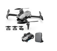 LUXWALLET Nocchi Fly-High - 5 Ghz WiFi GPS Drone - Laser Obstacle Avoidance - 3 Axis Gimbal Drone - 4K Camera Drone- Borstelloze Motor - Return To Home - Zilver