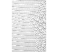 Luxx Notebook: for Notes, Journaling, and Writing (Glossy White Croc Edition) (The Luxx Croc Collection)