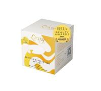Luxxy® Juego de 3 unidades, 2 redes exfoliantes africanas suaves y 1 esponja de red africana áspera con asas para la espalda, el cuello o los pies, propiedad de mujeres negras, logra una piel suave y