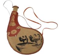 Luxylei Bolsa Bota para Botellas, Compacta Y Ligera, para Odres De Vino, para Transportar Agua, Senderismo, Cosplay, Eventos, Acampada