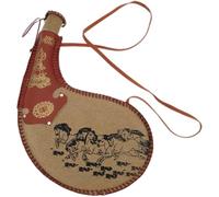 Luxylei Bolsa Bota para Botellas, Compacta Y Ligera, para Odres De Vino, para Transportar Agua, Senderismo, Cosplay, Eventos, Acampada