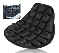 Luxylei Cojín De Asiento De Motocicleta para Sillines De Crucero, Almohadilla De Gel Cómoda 3D Universal para Asiento, Alivio De Presión, Cojín De Aire para Motocicleta