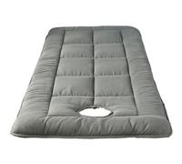 Luxylei Colchón De Cama, Cojín De Cama Engrosado, Colchón Antideslizante, Estera De Cama para Sala De Belleza De Hospital, Almohadilla De Cama De Masaje con Orificio